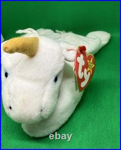RARE Ty Beanie Baby Mystic the Unicorn Style 4007 1993 with wrong tag