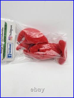 RARE Ty Beanie Baby Pinchers the Lobster Retired 1993 Holiday Christmas