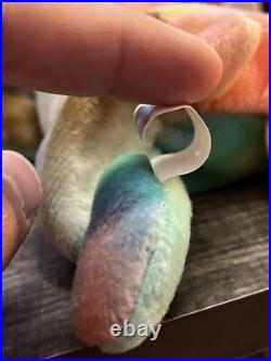 RARE Ty Beanie Baby Sammy The Bear 1998/ 1999 Retired With 3 TAG ERRORS