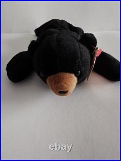 RARE Ty Beanie Baby withERRORS Blackie Bear MWMT 1st edition RARE Ty Beanie Baby withERRORS Blackie Bear MWMT 1st edition