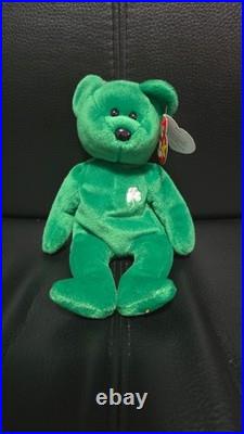 RARE Ty Beanie Collectable Erin the Irish Bear with multiple errors Mint &Tag