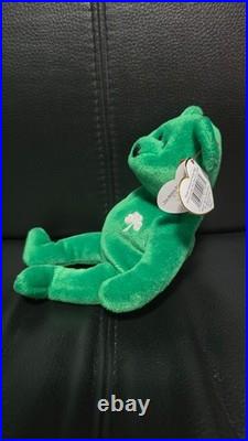 RARE Ty Beanie Collectable Erin the Irish Bear with multiple errors Mint &Tag
