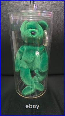 RARE Ty Beanie Collectable Erin the Irish Bear with multiple errors Mint &Tag