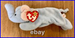 RARE Ty Peanut Beanie Baby, Style 4062, Born 1-25-95, Tag with Errors