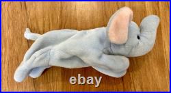 RARE Ty Peanut Beanie Baby, Style 4062, Born 1-25-95, Tag with Errors