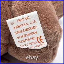 RARE VINTAGE NEW WITH TAGS 1996 Ty Beanie Babies Batty Bat Hook & Loop Y2K