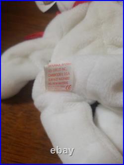 RARE Valentino Beanie Baby Bear with 8 errors/rare features 1993/1994 MINT Cond