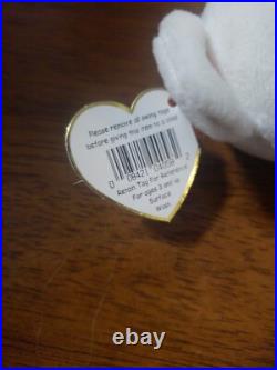 RARE Valentino Beanie Baby Bear with 8 errors/rare features 1993/1994 MINT Cond