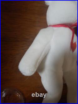 RARE Valentino Beanie Baby Bear with 8 errors/rare features 1993/1994 MINT Cond