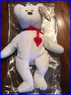 RARE Valentino Beanie Baby Retired with Misspelled Tag & Errors