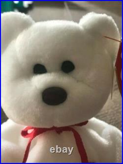 RARE Valentino The Bear TY Beanie Babies Retired 1994 Multiple Errors