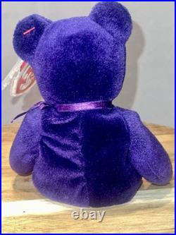 RARE Vintage MWMT 1st Edition Ty Princess Diana Beanie Baby Made INDONESIA PVC