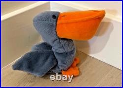 RARE Vintage The Beanie Babies Collection ty SCOOP The Pelican Retired 1996
