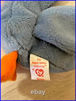 RARE Vintage The Beanie Babies Collection ty SCOOP The Pelican Retired 1996