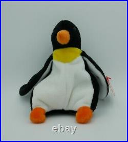 RARE WADDLE 1995 Ty Beanie Baby Original MINT with Errors PVC
