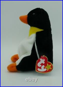 RARE WADDLE 1995 Ty Beanie Baby Original MINT with Errors PVC