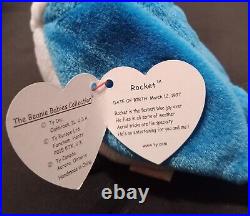 RARE WITH ERRORS Rocket 1998 MINT Ty Vintage Beanie Baby RARE WITH ERRORS Rocket 1998 MINT Ty Vintage Beanie Baby