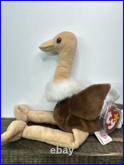 RARE WITH ERRORS Stretch 1997 MINT Ty Vintage Beanie Baby