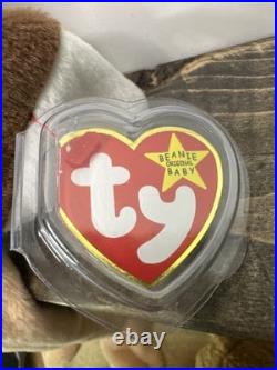 RARE WITH ERRORS Stretch 1997 MINT Ty Vintage Beanie Baby