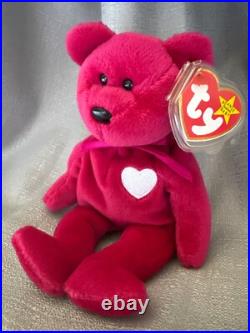 RARE With ERRORS Ty Valentina? The Red Bear Beanie Baby-1998/1999 tags RARE With ERRORS Ty Valentina? The Red Bear Beanie Baby-1998/1999 tags