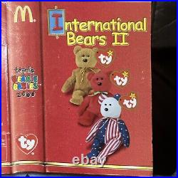 RARE in PACKAGE VINTAGE TY McDonalds 2000 Teenie Beanie Babies Osito Bear