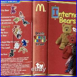 RARE in PACKAGE VINTAGE TY McDonalds 2000 Teenie Beanie Babies Osito Bear