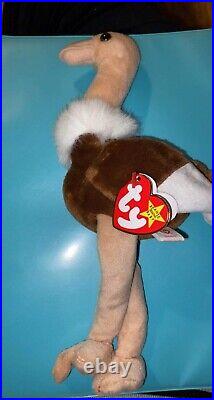 RARE ty beanie baby Stretch 1997 with tag ERRORS Mint Condition