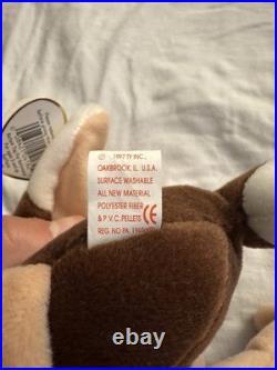 RARE ty beanie baby Stretch The Ostrich 1997 with tag ERRORS RARE ty beanie baby Stretch The Ostrich 1997 with tag ERRORS