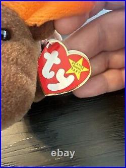 RARE withTag ErrorsTY Beanie Baby Chocolate the Moose 1993