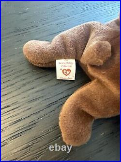 RARE withTag ErrorsTY Beanie Baby Chocolate the Moose 1993