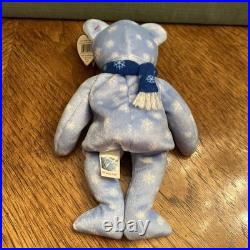 RARERetired TY Beanie Baby 1999 Holiday Teddy (Errors)