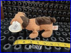 RETIRED! Multiple ERRORS 1996 Ty Beanie Baby TUFFY the Terrier VERY RARE