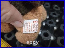 RETIRED! Multiple ERRORS 1996 Ty Beanie Baby TUFFY the Terrier VERY RARE