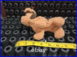 RETIRED! Multiple ERRORS 1996 Ty Beanie Baby TUFFY the Terrier VERY RARE