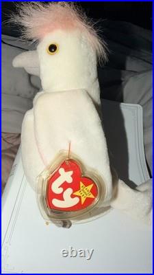 RETIRED. RARE TY ORIGINAL BEANIE BABIES. KuKu 98' with watermark