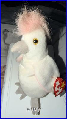 RETIRED. RARE TY ORIGINAL BEANIE BABIES. KuKu 98' with watermark