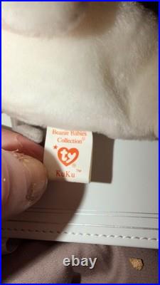 RETIRED. RARE TY ORIGINAL BEANIE BABIES. KuKu 98' with watermark