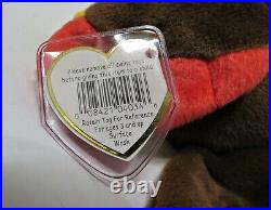 RETIRED RARE Ty Beanie Baby GOBBLES the Turkey 1996/1997 Tags Mint Condition