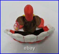 RETIRED RARE Ty Beanie Baby GOBBLES the Turkey 1996/1997 Tags Mint Condition