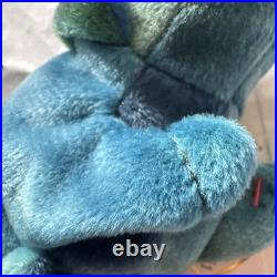 Rainbow Ty Beanie Baby Retired with Leg Sewn Error Fabric Tag Errors 1997 RARE Rainbow Ty Beanie Baby Retired with Leg Sewn Error Fabric Tag Errors 1997 RARE