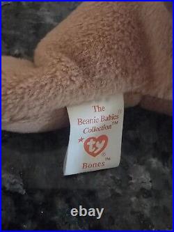 Rare 1994 Ty Beanie Babies Bones style 4001