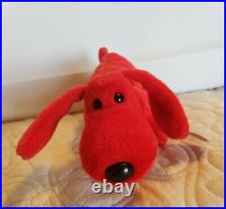 Rare 1996 Rover Beanie Baby in Mint Condition with Tag Errors