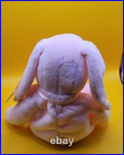 Rare 1996 TY Hoppity Beanie Baby PVC Pellets Misspelled Origiinal, Suface MWMT