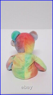 Rare 1996 Vintage Peace Beanie Baby With PE Pellets & Errors FREE SHIPPING