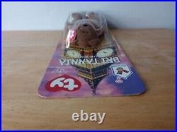 Rare 1999 Collectable TY Beanie Babies with 1993 Tag Error Britannia