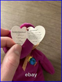 Rare 1999 Millennium Beanie YEAR ERROR