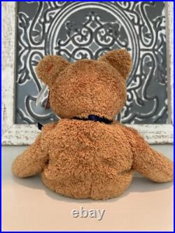 Rare 1999 TY Beanie Baby FUZZ the Bear With Tag Errors