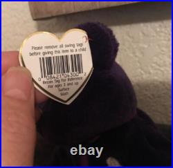 Rare 1st edition Ty Beanie Babies Princess Bear