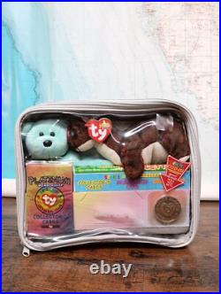 Rare 2000 Ty Beanie Babies Official Club Platinum Edition Membership Bag
