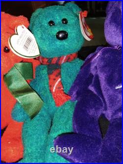 Rare 5 Retired Beanie Baby Bear Collection 1997-2002